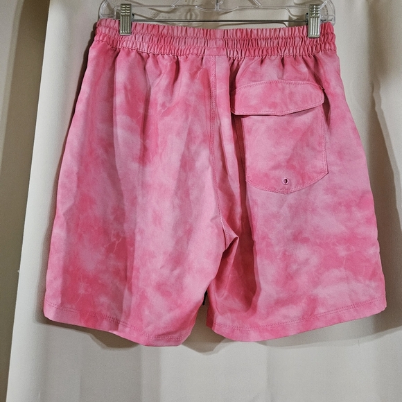 Hurley Pink Tie-Dye Swim Shorts Small - Picture 5 of 7
